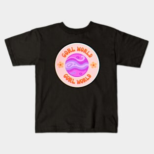 Gorl World Kids T-Shirt